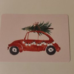 Jouluauto kortti