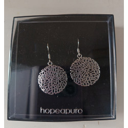 Hopeapuron Meri korvakorut