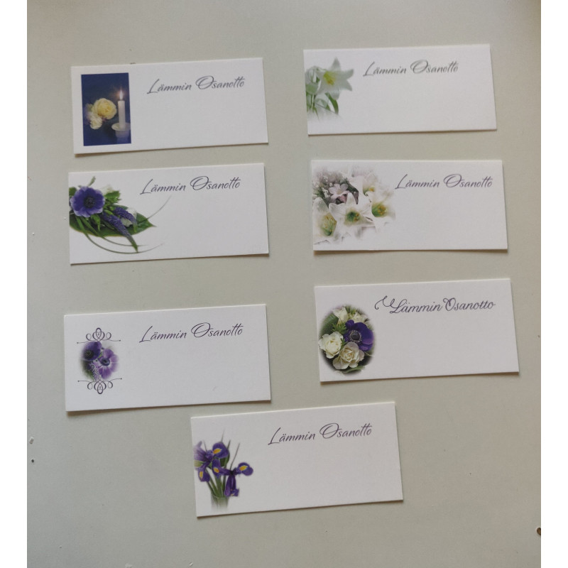 Pieni osanottokortti