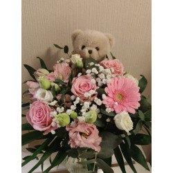 Onnittelukimppu ja nalle