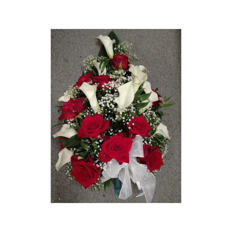 Hautalaite kalla ja ruusu